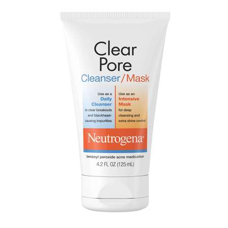 NEUTROGENA Neutrogena Clear Pore Cleanser & Mask 4.2 oz., PK24 6810019
